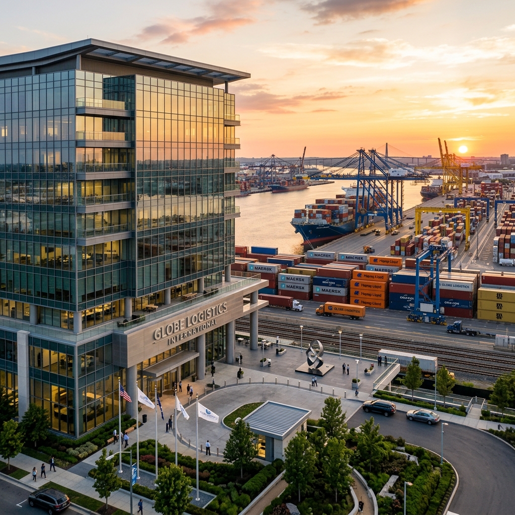 Mapofmalservice logistics headquarters and cargo operations